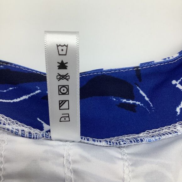 The Bubble Womens Lexi Crop Top Blue Size Medium‎ NWT - Picture 9 of 10